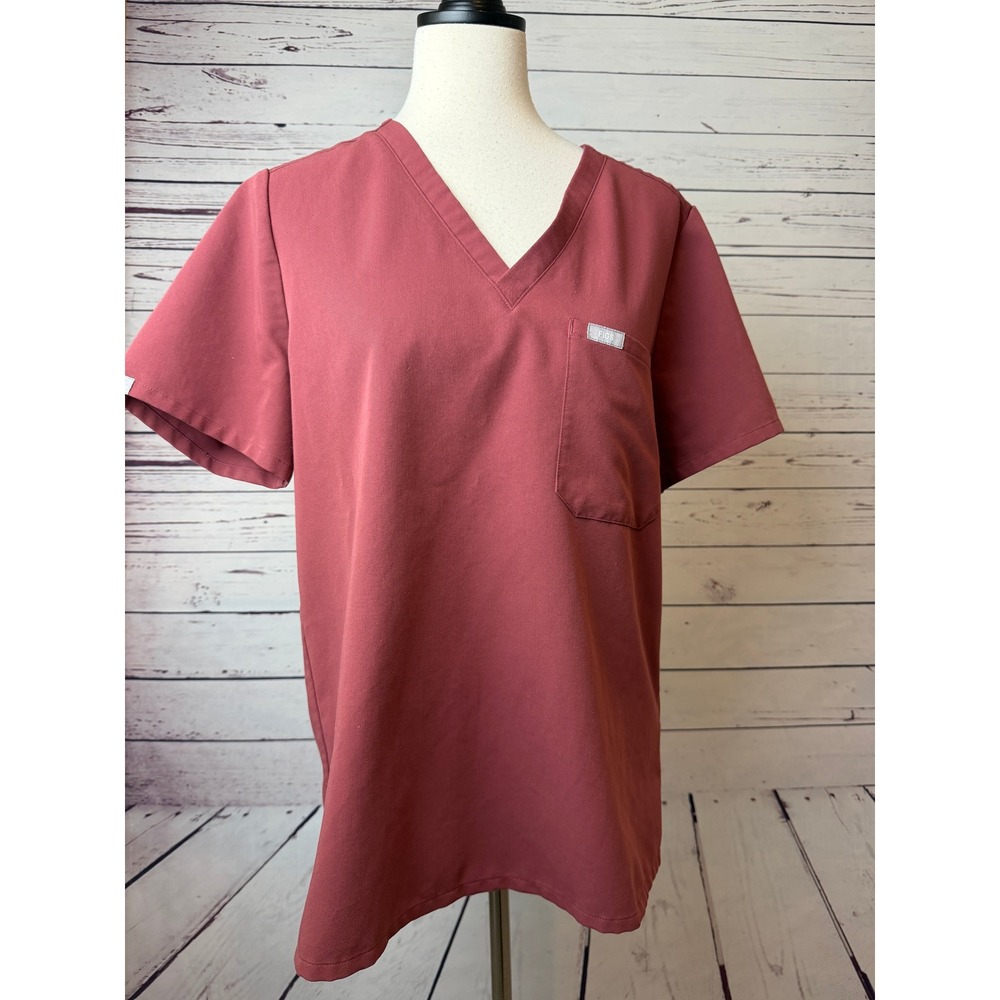 FIGS Catarina Scrub Top Large Pocket Technical Womens Nursing Shirt FW1000 3092